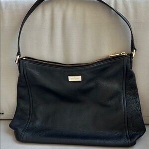 Kate Spade Black Leather Shoulder Bag